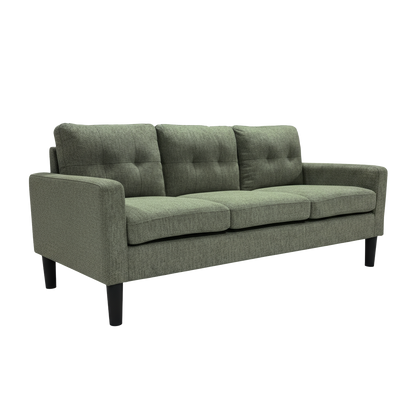 Sofá 3 Cuerpos Sutri Verde