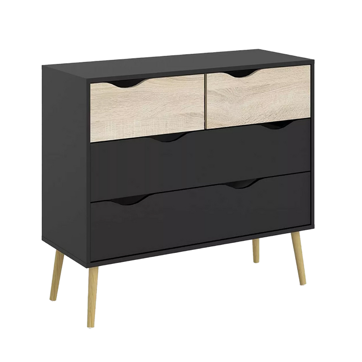 Cómoda Velador Aloe Black