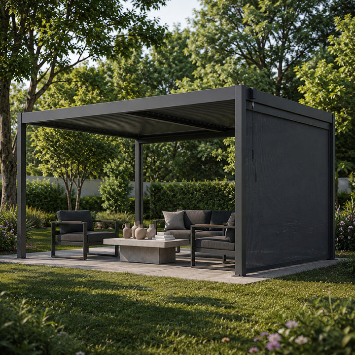 Pantalla Lateral Retráctil para Pérgola Side-A