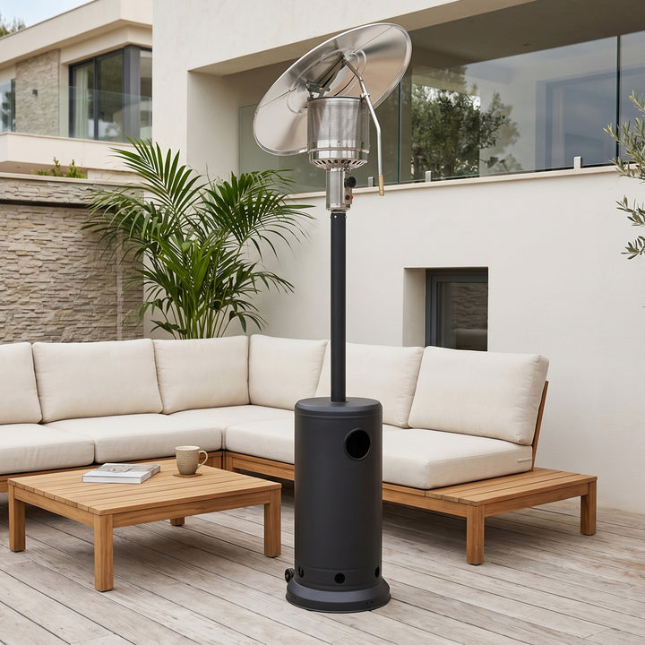 Estufa Calefactor Exterior Silver Flex