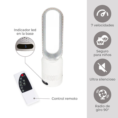 Ventilador Silencioso Sin Aspas Ventix