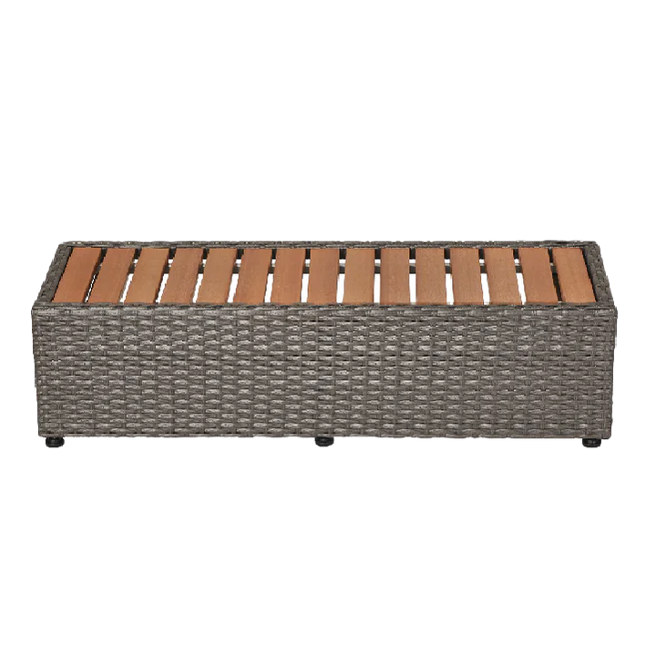 Mueble Rattan Piso SPAs Cuadrados 6 Personas