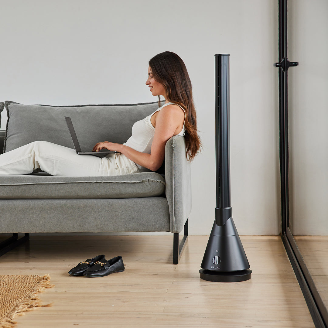 Estufa Calefactor y Ventilador Sin Aspas Tower Pro