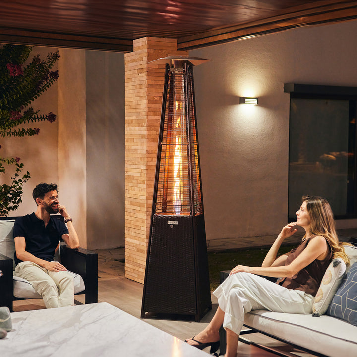 Estufa Calefactor Exterior Rattan