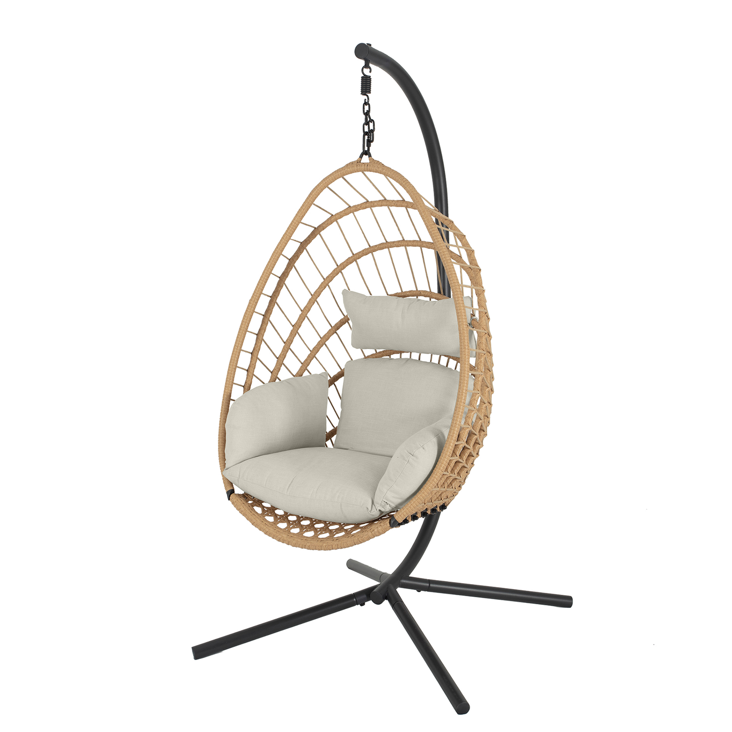 Silla Colgante de Mimbre Tulum