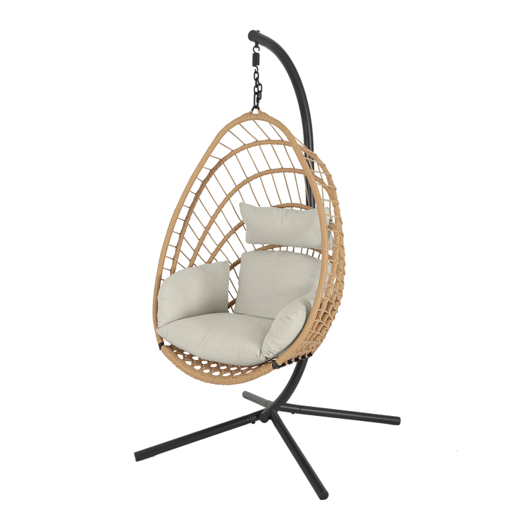 Silla Colgante de Mimbre Tulum