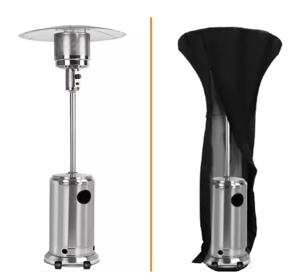 Estufa Calefactor Exterior Silver Pro Acero Inoxidable