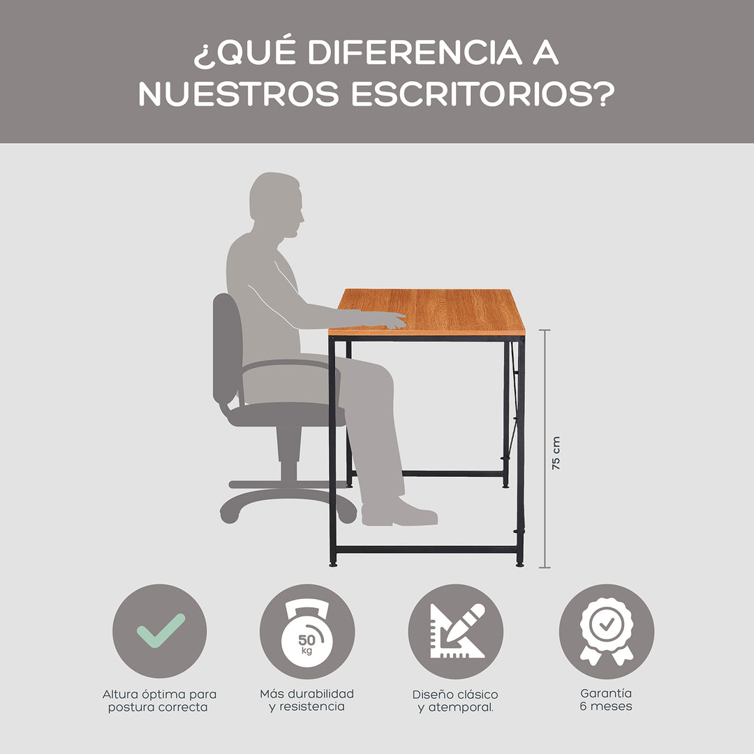 Escritorio Estilo Industrial Desk 3