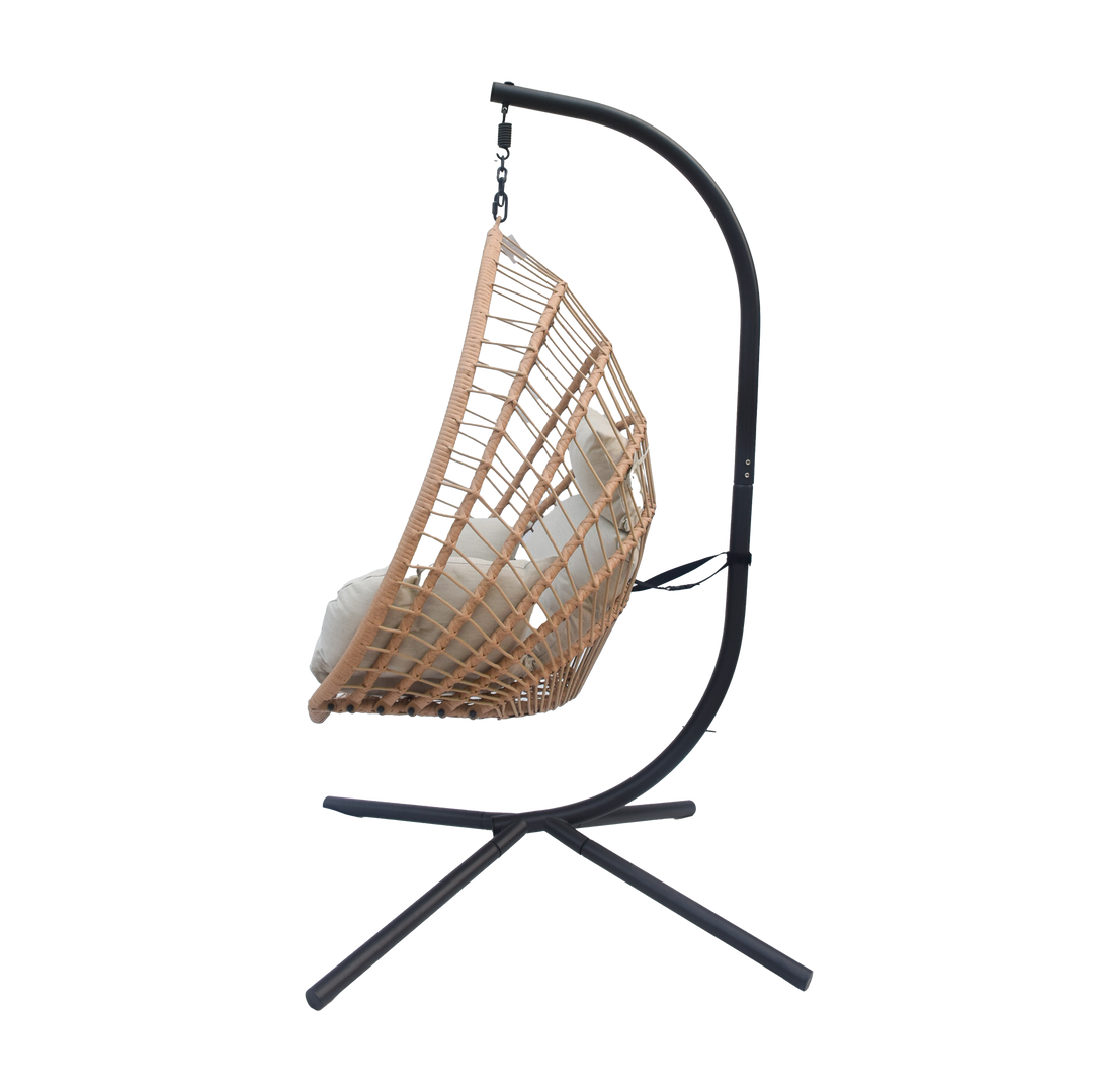 Silla Colgante de Mimbre Tulum