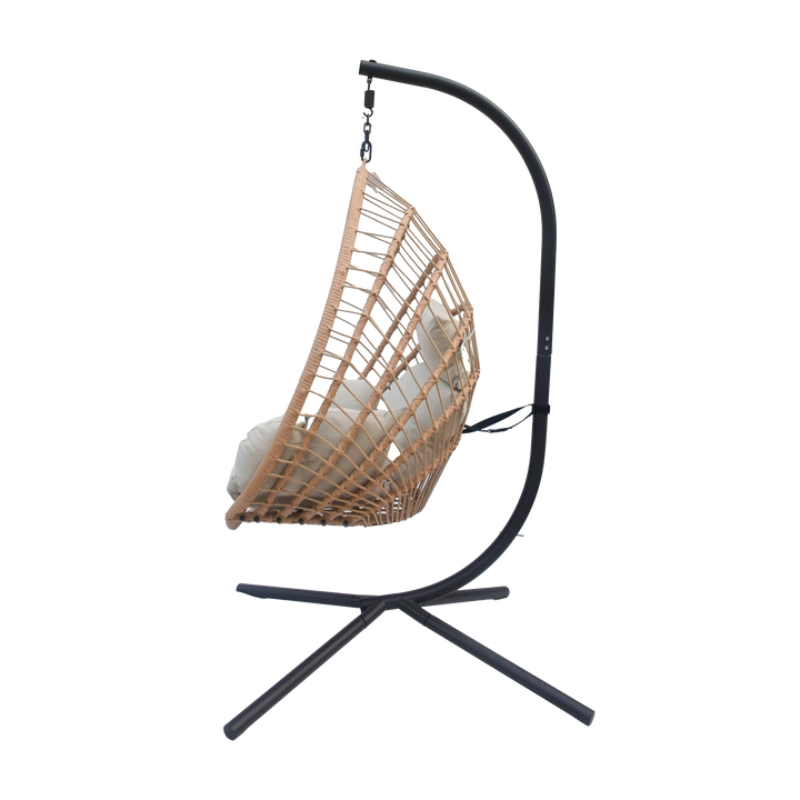 Silla Colgante de Mimbre Tulum