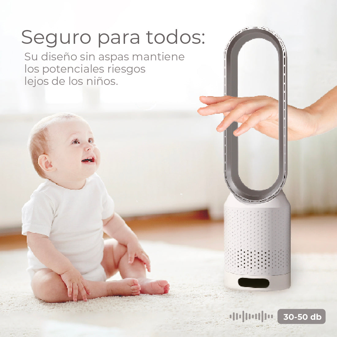 Ventilador Silencioso Sin Aspas Ventix