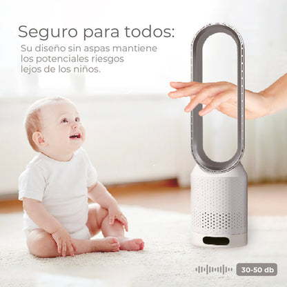 Ventilador Silencioso Sin Aspas Ventix