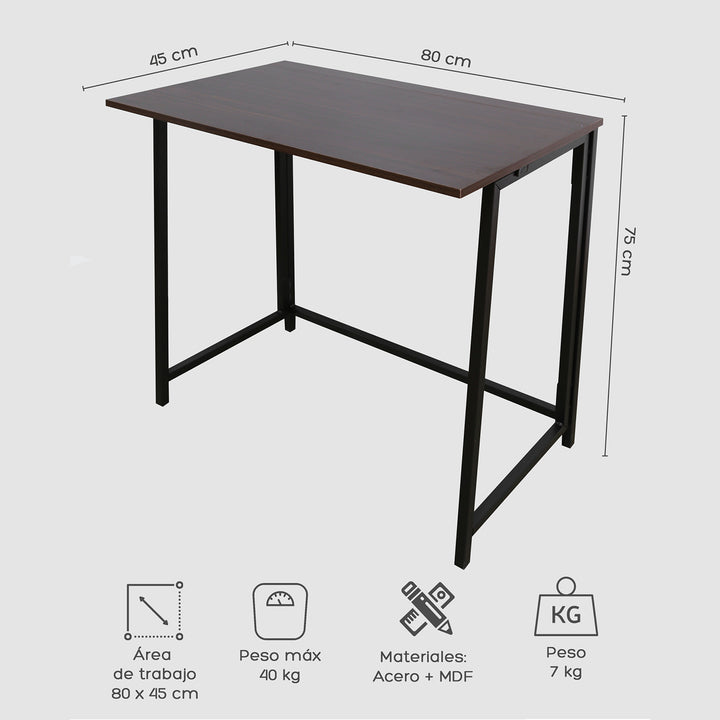 Escritorio Plegable Wengué