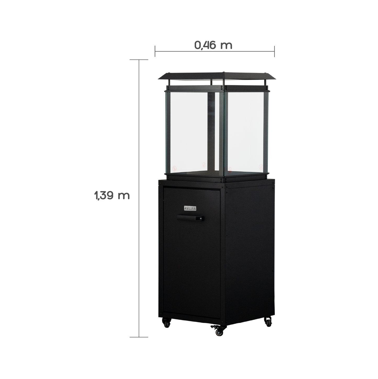 Estufa Calefactor Exterior Black