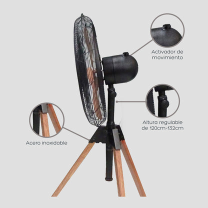 Ventilador Trípode Aero Timber 20"