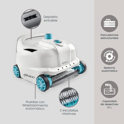Limpiafondos Robot Para Piscinas Estructurales ZX300