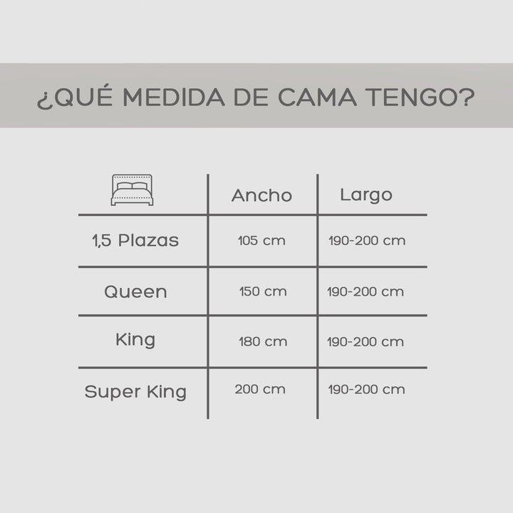 Cubre Plumón Super King Blanco 300 Hilos