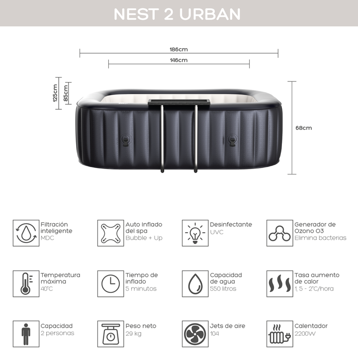 Hot Tub Nest 2 Urban