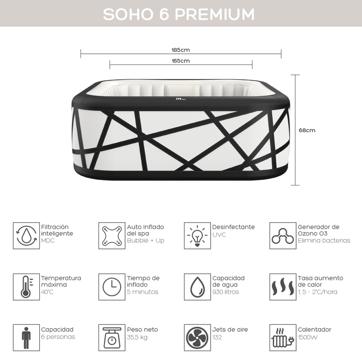 Hot Tub Soho 6 Premium