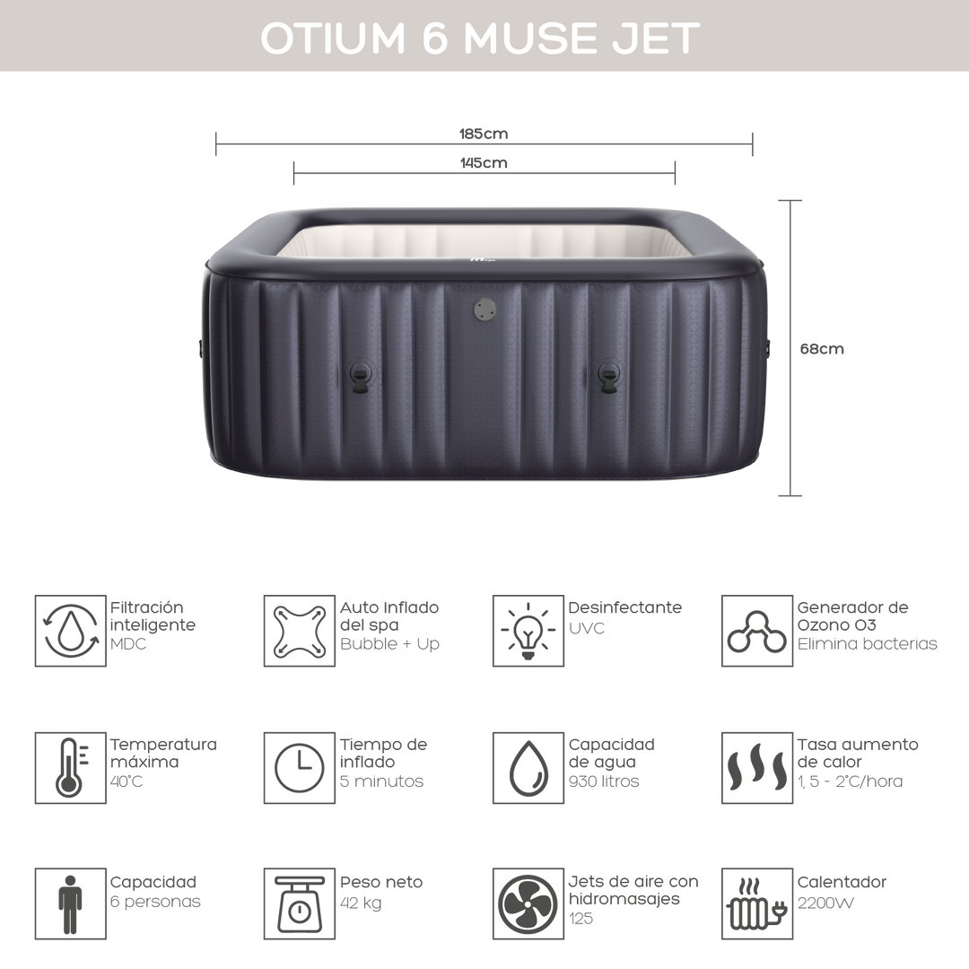 Hot Tub Otium 6 Muse Jet