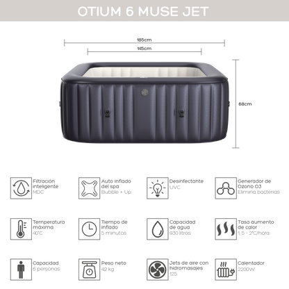 Hot Tub Otium 6 Muse Jet