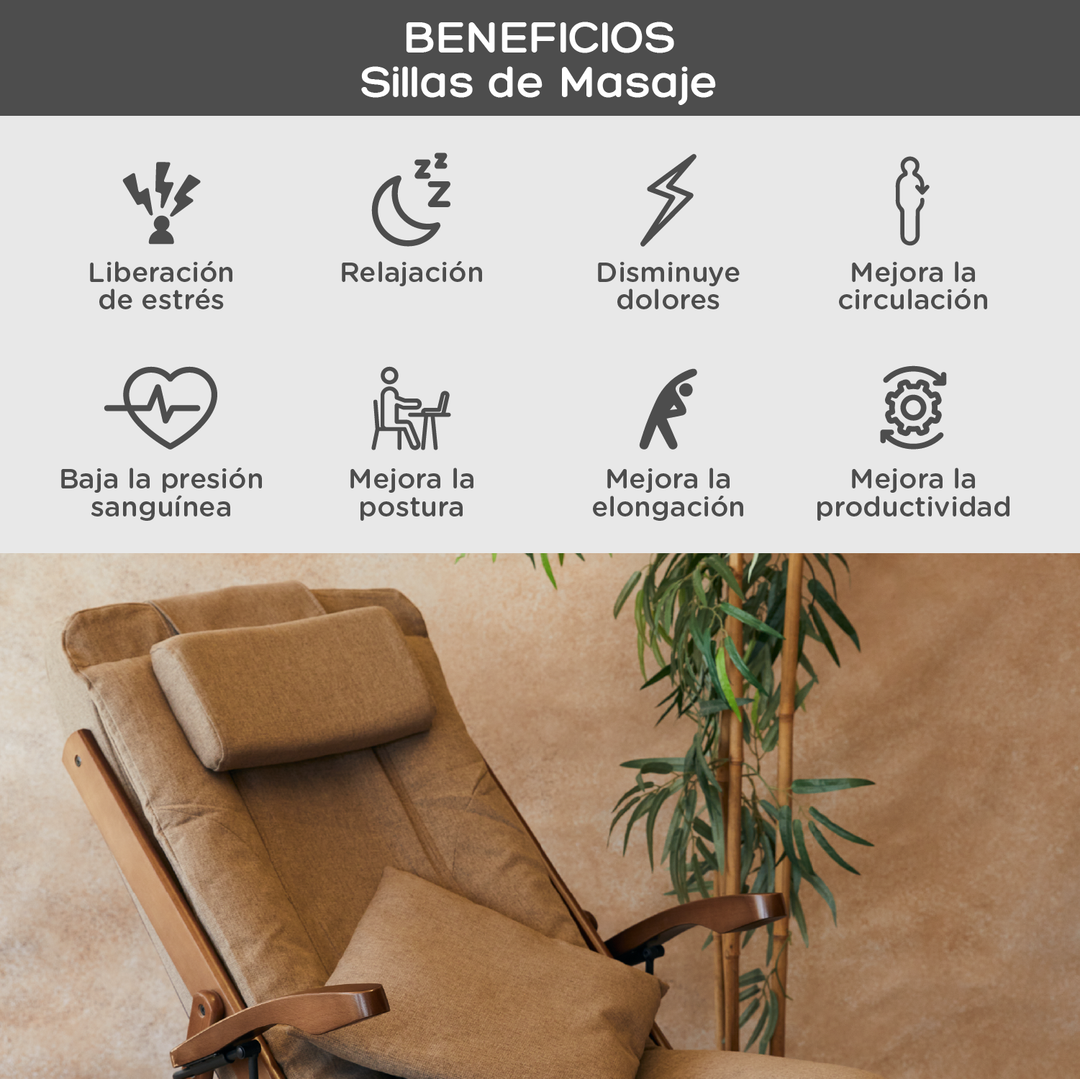 Silla de Masajes Mecedora D-1550C