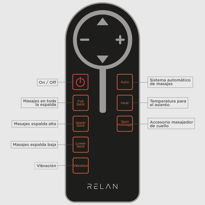 Silla de Masajes Mecedora D-1550C