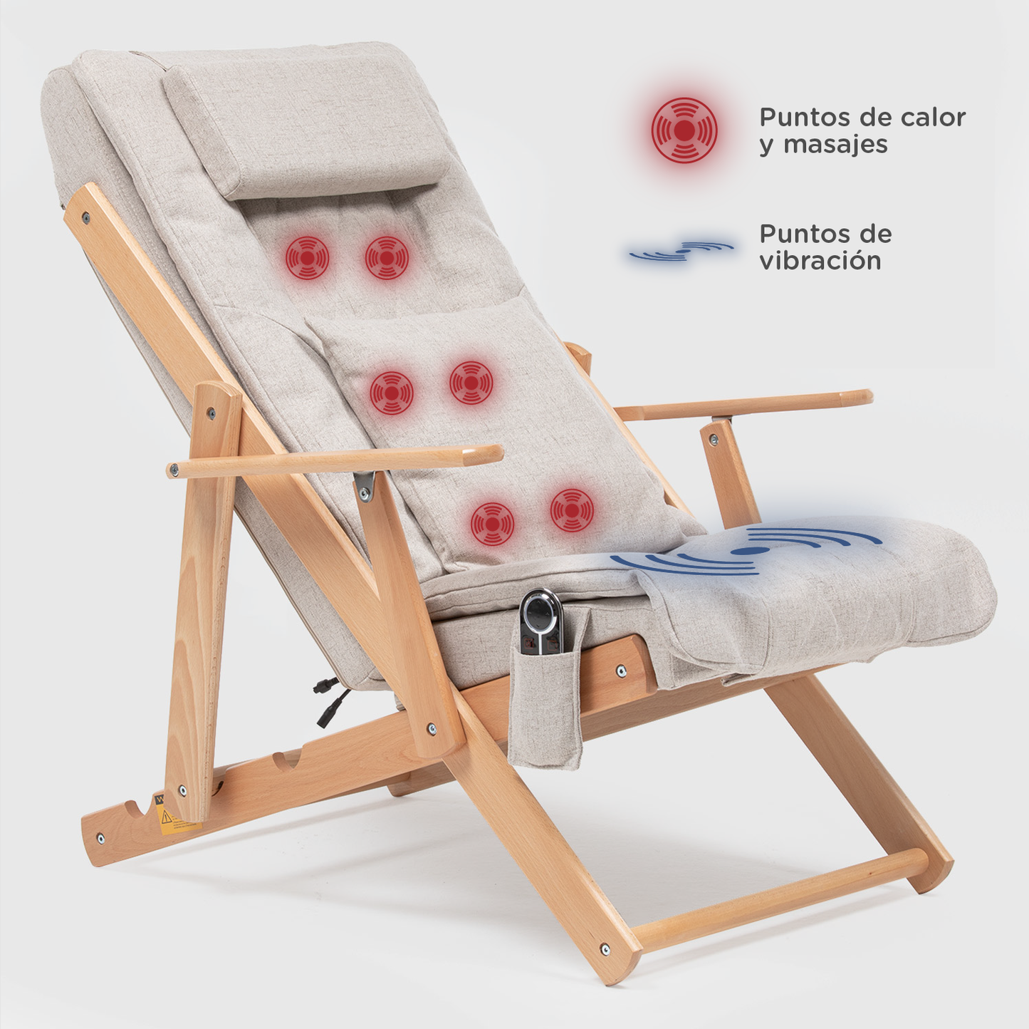 Silla Masajes Reclinable D1500