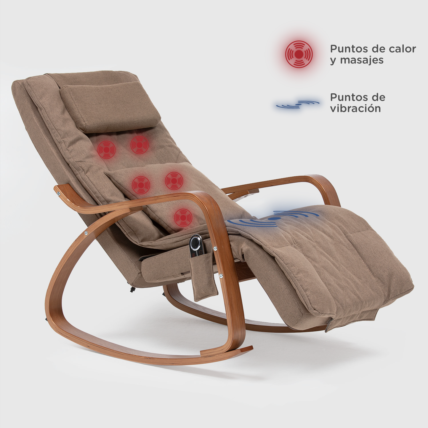 Silla de Masajes Mecedora D-1550C