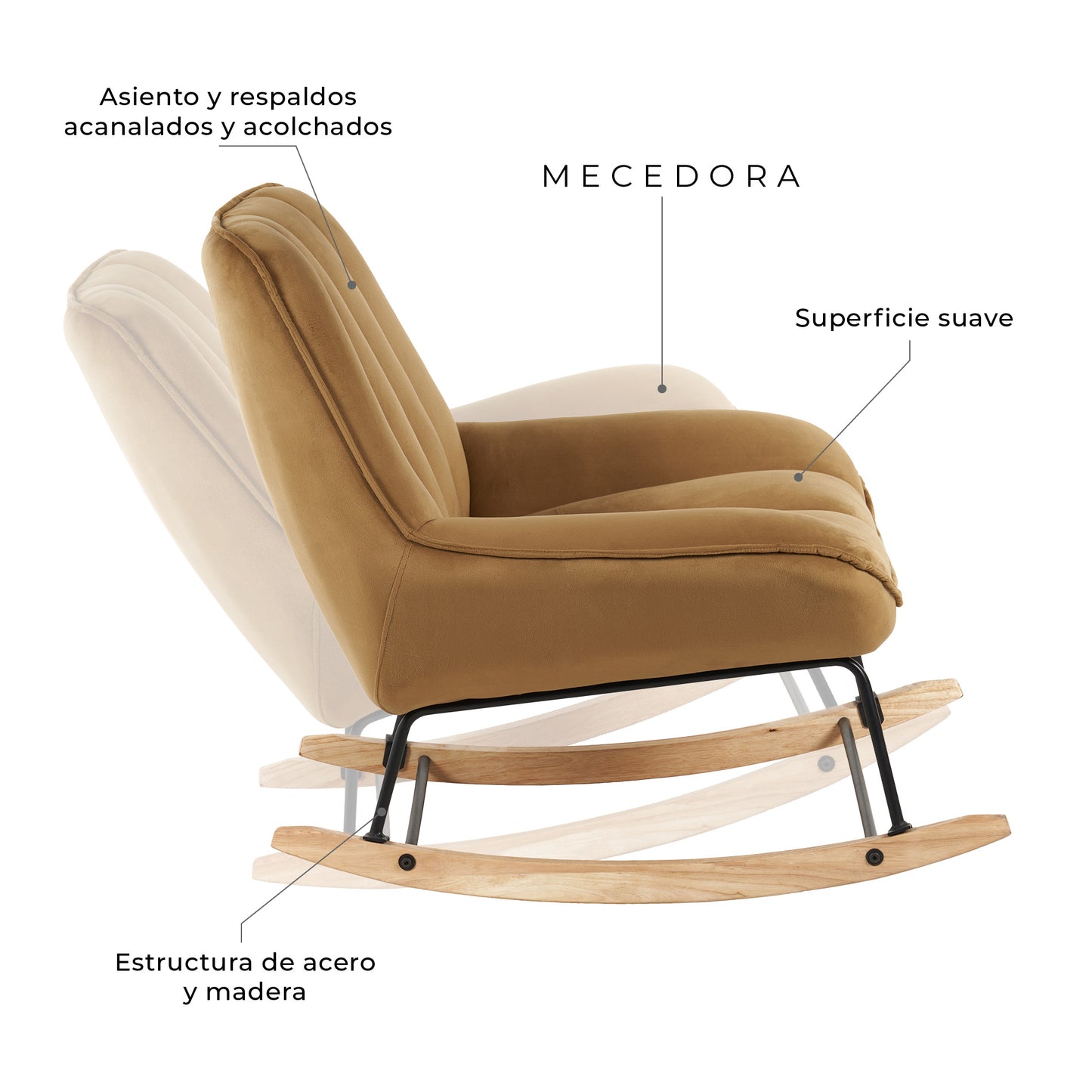 Mecedora Mavi