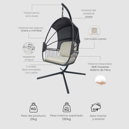 Silla Colgante Bali