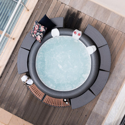 Hot Tub Ottoman 6 Comfort