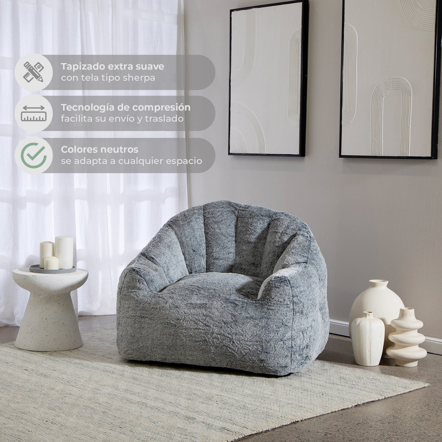 Sillón Pouf / Puff Zilo