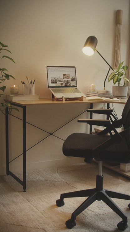 Silla de Escritorio Ergonómica Doha Negro