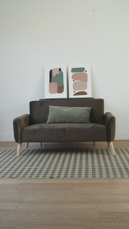 Sofá 2 Cuerpos Nemi Café