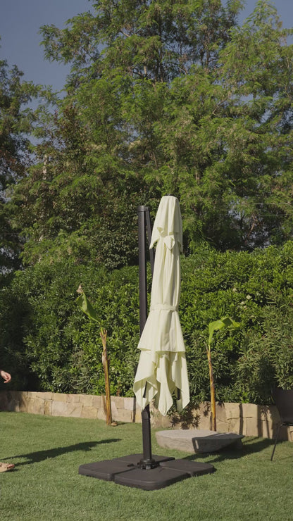 Quitasol Reforzado con Luces Bright Night