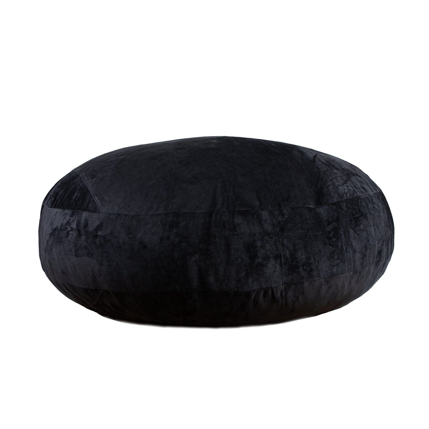 Sillón Pouf / Puff Para Piso Color Negro Relan