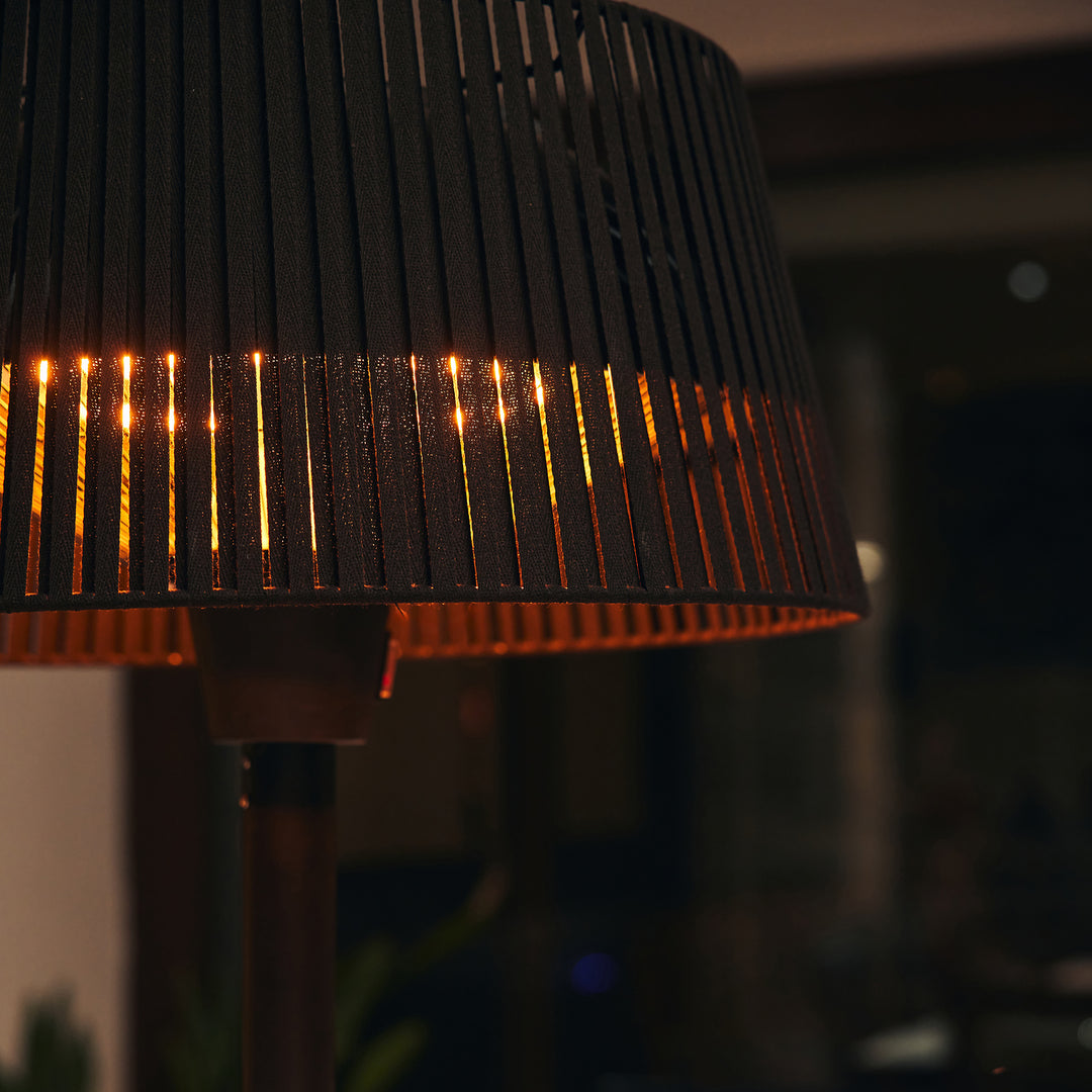 Estufa Eléctrica de Mesa Short Noir