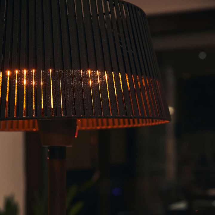 Estufa Eléctrica de Mesa Short Noir