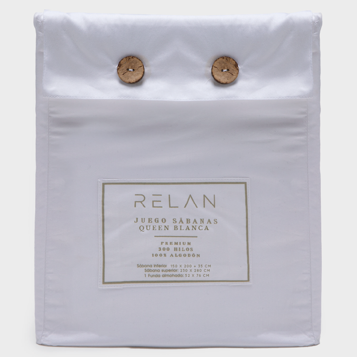 Juego de Sábanas Queen 1000 Hilos