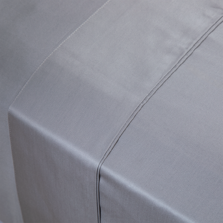 Juego de Sábanas Gris King 300 Hilos