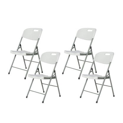 Combo Mesa Plegable 120 cm + Set de 4 Sillas