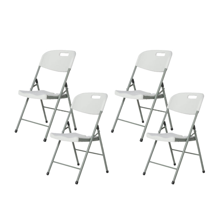 Combo Mesa Plegable 120 cm + Set de 4 Sillas
