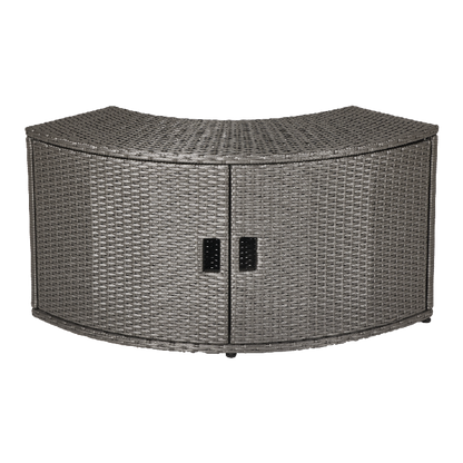 Mueble Rattan Cabinet SPAs Cuadrados 6 Personas