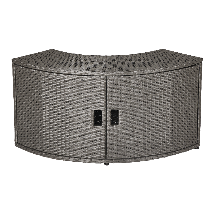 Mueble Rattan Cabinet SPAs Cuadrados 6 Personas