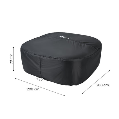Cobertor Térmico para Hot Tubs Cuadrados de 6 Personas