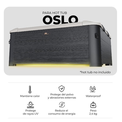 Cobertor Térmico para Hot Tub Oslo Frame