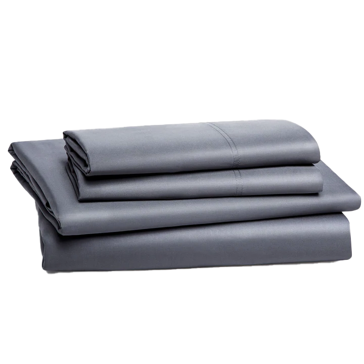 Juego de Sábanas de Bambú Queen Gris