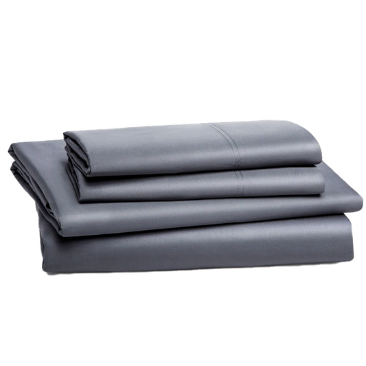 Juego de Sábanas de Bambú Queen Gris