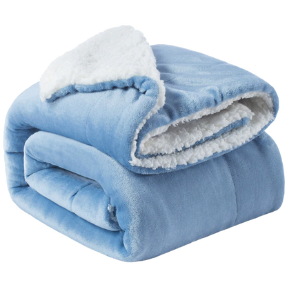 Manta Sherpa King Celeste